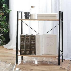 낮은 틈새 우드2단선반 거실 수납 소형 작은책장 미니