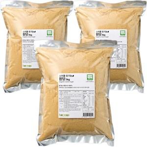 [소이풀] 유기농 원당 5kg x3봉