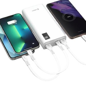 초고속 스마트폰 3대동시충전 보조배터리충전기 20000mAh C타입 대용량 휴대용