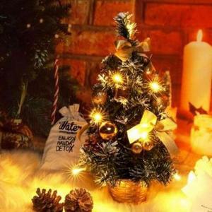 테이블 사무 소품 카페 크리스마스트리 학원 트리 LED 미니 크리스마