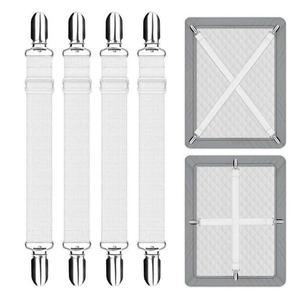 고정집게 4P세트 커버 이불 고정클립 전기 밀림방지 고정밴드 온수 패드고정 소파패드