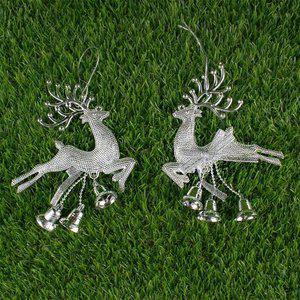 트리장식용품 은색 사슴장식 크리스마스트리 (WFGTBVY)