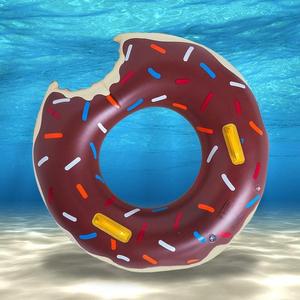 [BZI47825_51DR]성인용 대형 초코 도넛 튜브 워터파크 튜브