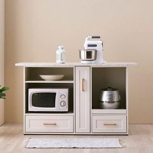 [신세계라이브쇼핑][동서가구] 셀룬 아일랜드 렌지대형 홈바 (마블 상판) DF917947