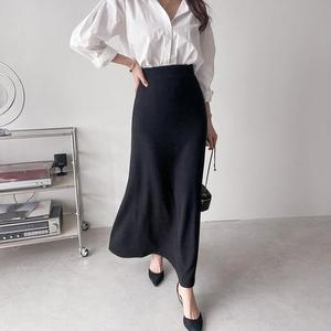 빅사이즈 502 세미머메이드스커트 DKDP014