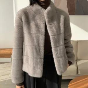 (뮬랑) 라르에 페이크퍼 자켓 (4col)[자켓DPX83]