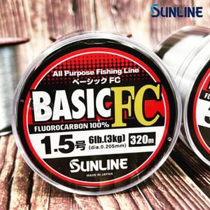 선라인 베이직 FC 320m 카본라인 바다목줄 배스낚시