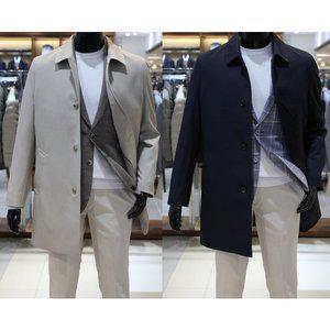 [바쏘](의정부점)25 NEW 솔리드 셋인카라 트렌치 맥코트 [ 라이트베이지,네이비 ]