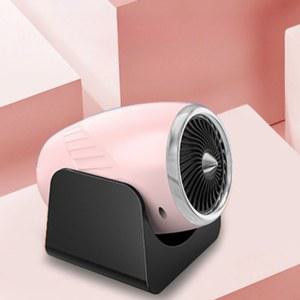 퓨어제이드스톤 소형차 SUV 팬히터 연분홍색 난로 차량 온풍기 차량용12V 24V 휴대용 차량용 열풍기