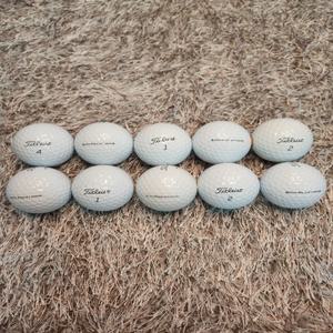 골프 타이틀리스트 pro v1x 화이트 4피스 로스트볼 10구