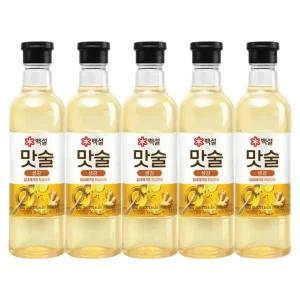 [CJ]백설 맛술 생강 500ml x5개