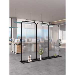 모루 유리 파티션 가벽 파티션 거실 칸막이 가림막 철제 인테리어 파티션