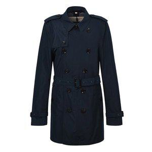 [버버리] 남성 브리튼 트렌치코트/네이비/38011451