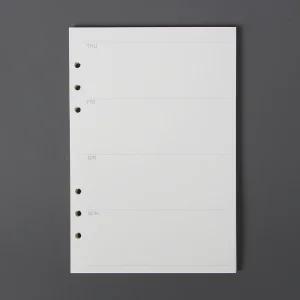 스토리 6공 다이어리속지(A5)/ 주간 다이어리리필