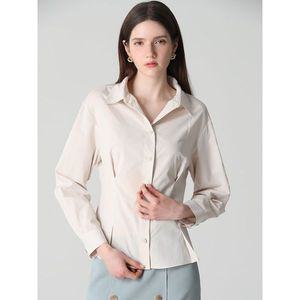 [쉬즈미스]페플럼 오픈 카라 셔츠  택가격  178000원 _P386949855