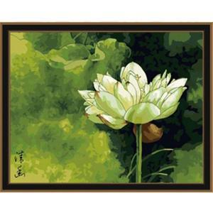 [BZJKG7IC_4B]DIY 그리기 페인팅 명화 연꽃연가 40X50