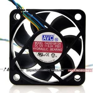 PWM 온도 제어 CPU 섀시 냉각 FAN 4 선 50x50x15mm 5cm 12V 0.2A DA05015R12H