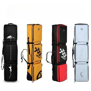 스노우보드 가방 더블 백팩 방수 스키 대형 휠리스 블랙 데크 달린 배낭 보관