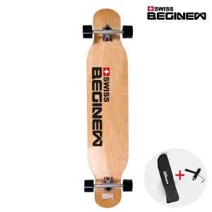[스위스비기뉴]스위스비기뉴 롱보드 46인치 우드 스케이트 댄싱 입문