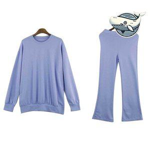 여자 부츠컷 트레이닝 홈웨어 스타일리시 운동복 (WFH2RI7)