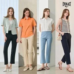 [에버라스트]25SS 릴렉스핏 텐션 팬츠 4종 (여)