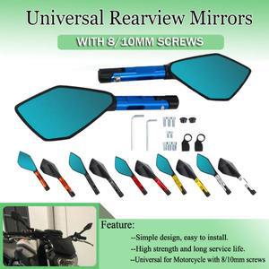 혼다 호환 CB650R CB1300 호넷 600 알루미늄 바이크 오토바이 백미러 사이드 8MM 10MM 야마하 호환 MT07 Su