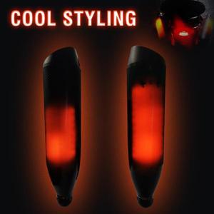 12V 블랙 바이크 오토바이 MP3 음악 플레이어 BT 스테레오 스피커 배기관 오디오