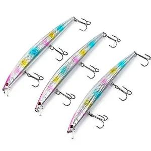 [셀러허브 패션][JHQS81DB_52DF]플로팅 미노우 루어 3p세트 농어 갈치