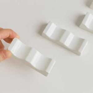 도자기 수저 받침 고급 젓가락 받침대 숟가락 4개세트