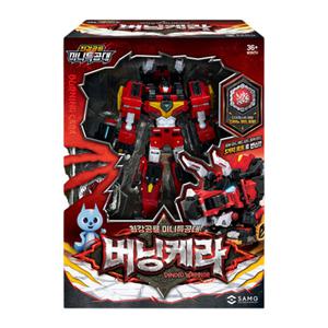 시즌7 미니특공대 최강공룡 버닝케라 변신 로봇 남아 장난감