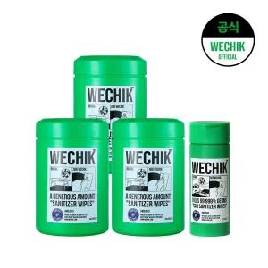 소독 세정티슈 180매 3개 + 차량용 세정티슈 70매