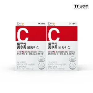 [트루엔] 리포좀 비타민C 리포조말 500mg 50정, 2박스