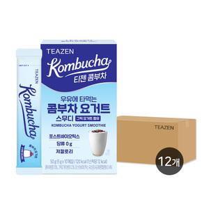 티젠 콤부차 요거트 스무디 10스틱X12박스 (1카톤)