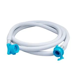 세탁기 급수 호스 2m 기본형 교체 카플링 원터치 커넥터 세탁호스 연장 수도꼭지 부속