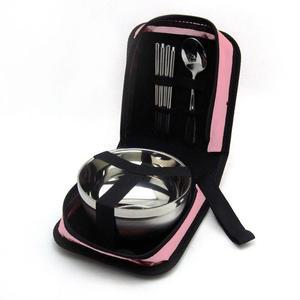 [MENOC4MM_53D4]휴대용 수저 식기 야외용 개인 스텐 그릇