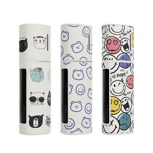 이사로 릴 하이브리드 3.0 화이트 에디션 하드케이스 캐릭터 가죽스킨 파우치