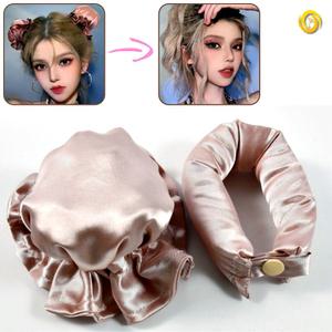 헤어 웨이브 집에서 파마하기 셀프 헤어롤 수면 그루프 1세트