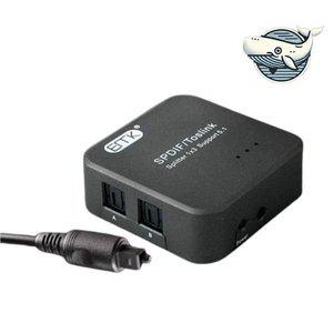 스테레오 오디오 분배기 여러 기기 연결 (WFHBNWF)