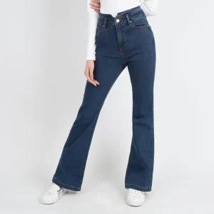 게스 여성 청바지 약기모 플레어 붓컷 다크블루 ON3D1127 728086