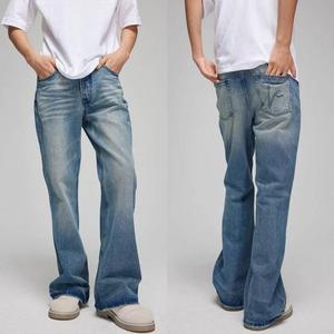 플레어진 남성플레어진 남성부츠컷청바지 세미 남자 데님 남자세미부츠컷진 인피니데