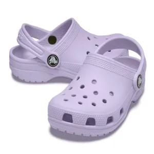 [크록스] 키즈 클래식 클로그 206990-530 라벤더 / 남아 여아 발편한 가벼운 푹