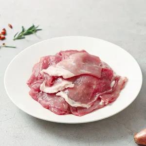 갤러리아 [숨비포크]제주 한돈 흑돼지 뒷다리살 500g (두루치기용)