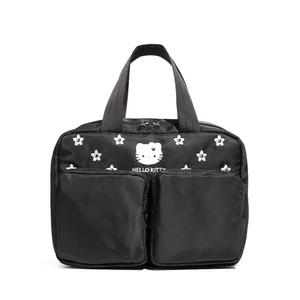 키티 투포켓 나일론 파우치백 보부상 토트백