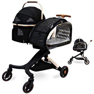 베이비트론 트윈 고양이 강아지 유모차 애견 개모차 다견 다묘