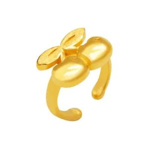 [아시아골드] 24K 순금 체리 돌반지 3.75g