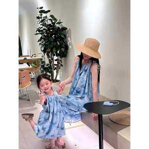 나비원피스 호캉스 시원한 드레스 패밀리룩 빅사이즈