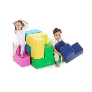 [JHPRQ970_52GP]소마큐브 조각매트 방염 플리카체육매트