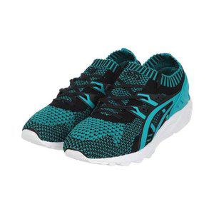 아식스 젤 카야노 트레이너 니트 런닝화 그린 H7W7N-8383