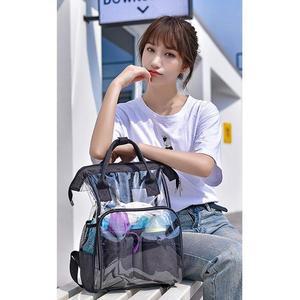 [MEL7LO50_53D4]보온보냉 포켓 백팩(블랙) 방수 투명가방