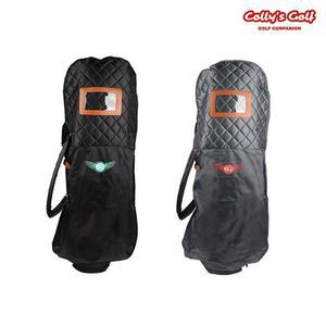 [ME065OR1_53DC]누빔원단 블랙 레이싱파우치